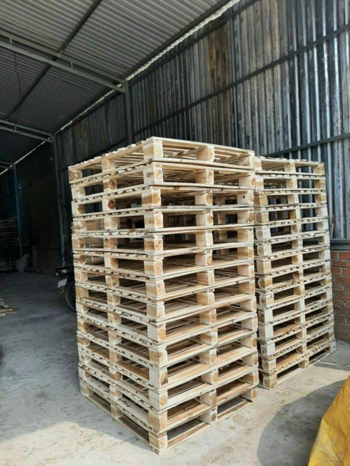 Đơn hàng xuất khẩu Pallet Gỗ keo sang thị trường Trung Quốc PL01-230521