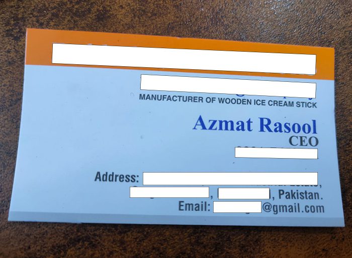 Đơn hàng xuất khẩu Muỗng gỗ sang thị trường Pakistan MG01-040122