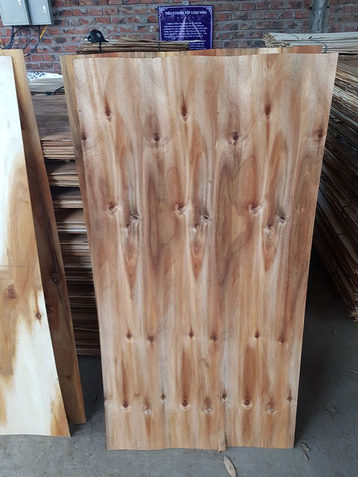 Đơn hàng xuất khẩu Ván bóc gỗ bạch đàn, gỗ keo sang thị trường Trung Quốc VB01- 130122
