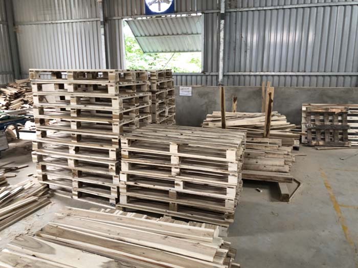 Đơn hàng xuất khẩu Pallet gỗ sang thị trường Canada PL01-070222