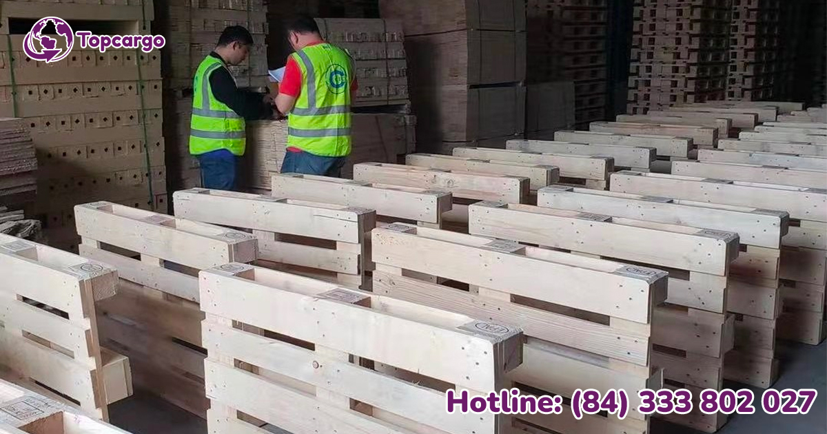 Đơn hàng xuất khẩu Pallet gỗ sang thị trường Hàn Quốc - PL01-280921