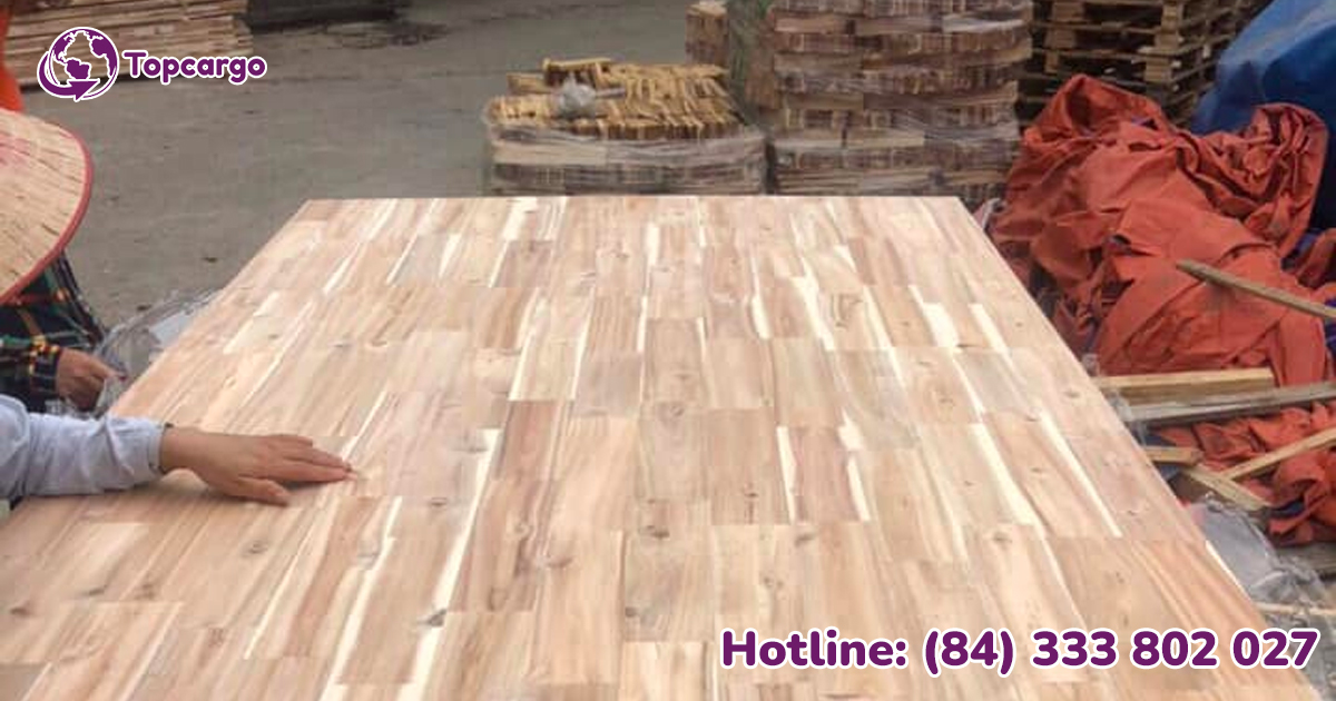 Đơn hàng xuất khẩu ván ghép gỗ keo sang thị trường Ấn Độ VG01-140521