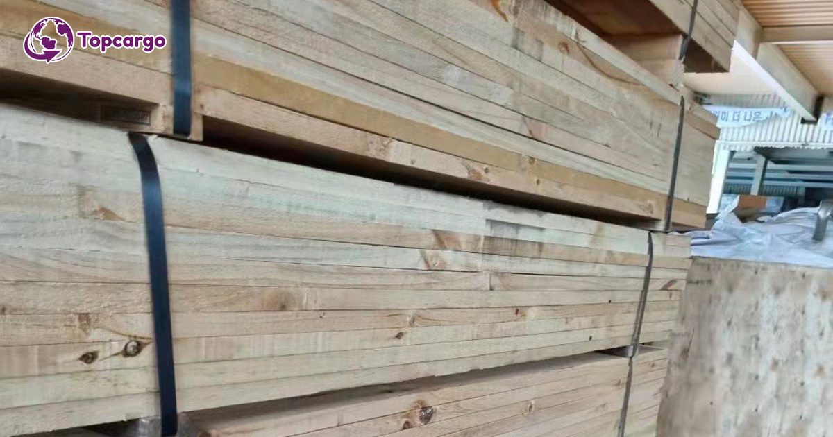 Đơn hàng xuất khẩu gỗ xẻ thanh sang thị trường Hàn Quốc GK01-121021
