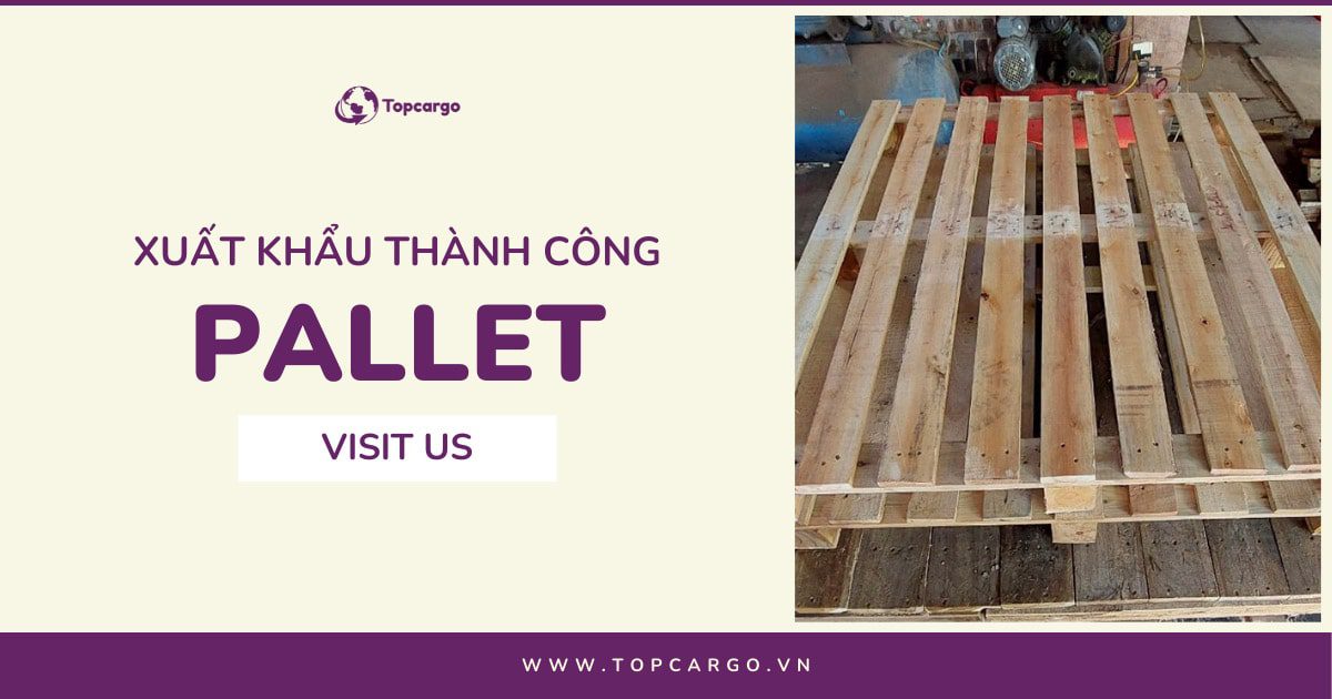Hành trình xuất khẩu thành công lô hàng Pallet gỗ sang thị trường Đài Loan Công ty Viet Forestry- Agri Company
