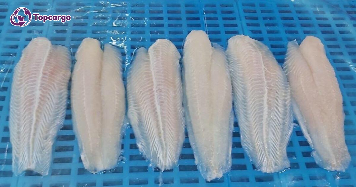 Đơn hàng xuất khẩu Phi lê cá tra và Da cá tra đông lạnh sang thị trường Trung Quốc CT01-080422