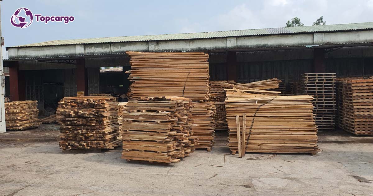 Đơn hàng xuất khẩu gỗ keo xẻ sang thị trường Ý G-KX01-24E22