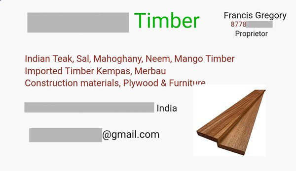 Cơ hội xuất khẩu gỗ teak xẻ sang thị trường Ấn Độ G-TX01-06A23