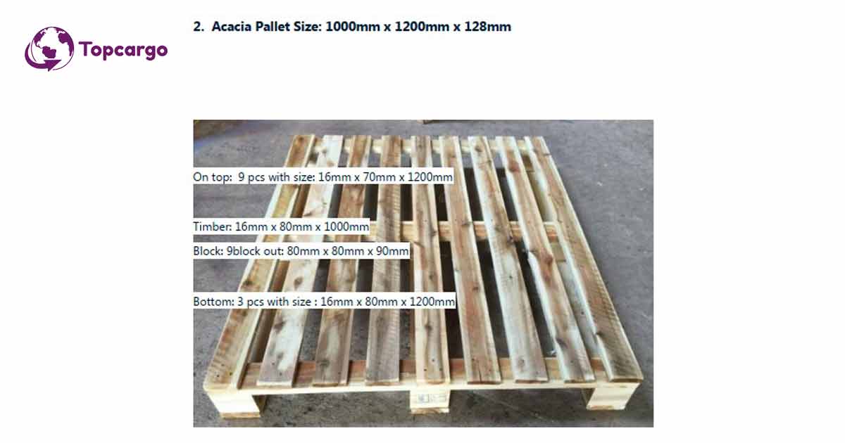 Cơ hội xuất khẩu pallet gỗ sang thị trường Ả Rập Xê Út G-PL01-09C23