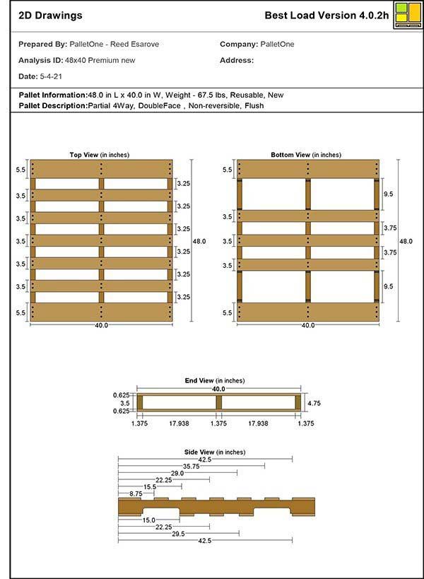 Cơ hội xuất khẩu pallet gỗ sang thị trường Hoa Kỳ G-PL01-26D23