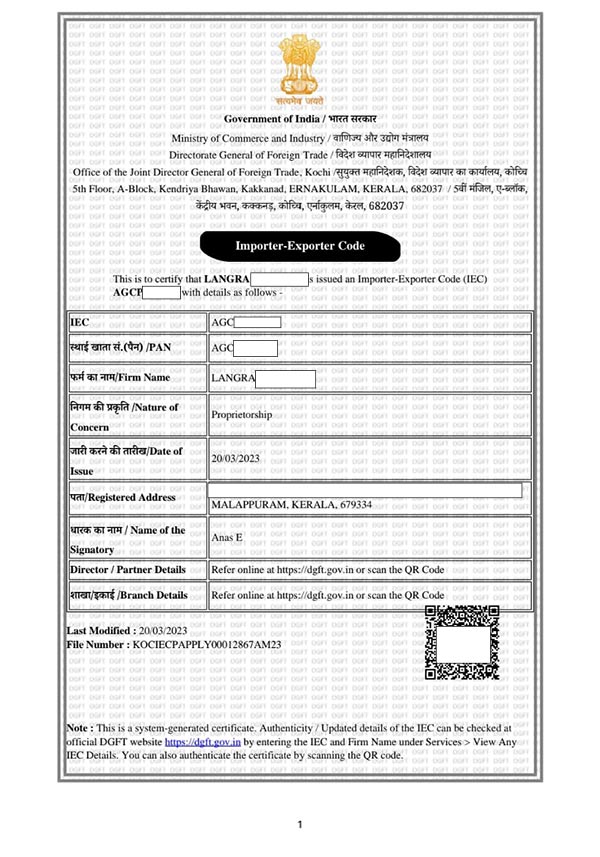 Tham khảo đơn hàng xuất khẩu xoài xanh sang thị trường Ấn Độ NS-X01-20F23