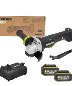100mm Bộ máy mài góc dùng pin 20V Worx WU835 (Công tắc bóp)