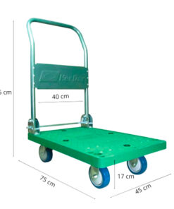 150kg Xe đẩy hàng 4 bánh Herdar V150