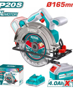 165mm Máy cưa đĩa dùng pin 20V Total TSLI16521 (1 Pin 4.0Ah, 1 Sạc)
