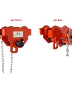 5 Tấn Con chạy xích kép tay Hàn Quốc 3m Kukdong KG-5T (Có Táng)