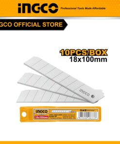 Bộ 10 Lưỡi dao rọc giấy 18×100mm INGCO HKNSB112