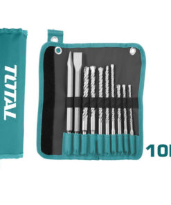Bộ 10 mũi khoan gài và mũi đục Total TACSD19101