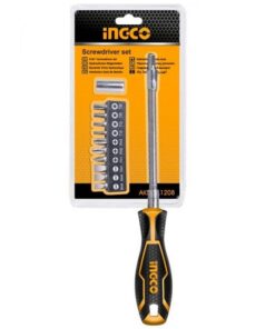 Bộ 12 tua vít thay đổi trục linh hoạt Ingco AKSDFL1208