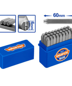 Bộ 27 mũi đột chữ cái 6mm WadFow WCC9276
