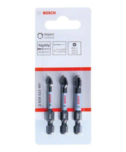 Bộ 3 mũi vít philips dài 50mm Bosch 2608522491