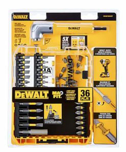 Bộ 32 mũi vít và đầu chuyển góc 90* DeWalt DWAMF36RASET