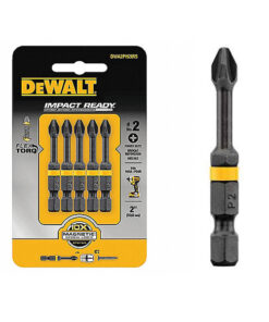 Bộ 5 mũi vít PH2 Dewalt DWA2PH2IR5-Z (Chất liệu Cr-mo)
