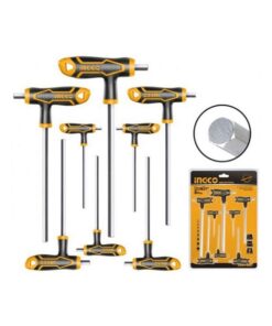 Bộ 8 chìa lục giác tay cầm chữ T Ingco HHKT8082