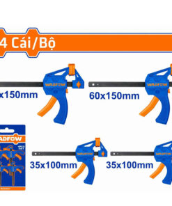 Bộ cảo kẹp nhanh chữ F 4 cái Wadfow WCZ4E21