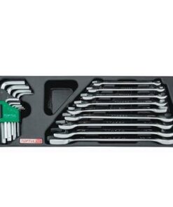 Bộ Cờ lê 2 đầu mở 6-24mm và lục giác Toptul GAAT1802