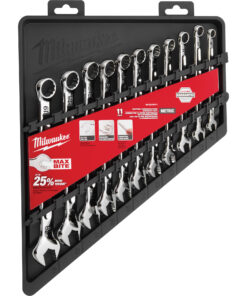 Bộ cờ lê cóc 11 chiếc 8-19mm milwaukee 48-22-9511