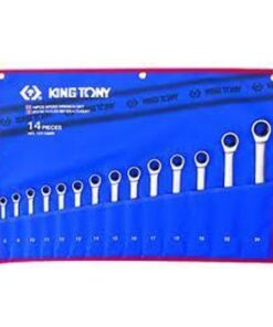 Bộ cờ lê vòng miệng 14 cái hệ mét Kingtony 12114MR 8-24mm