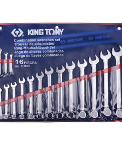 Bộ cờ lê vòng miệng 16 chi tiết hệ inch Kingtony 1216SR