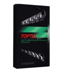 Bộ cờ lê vòng miệng 75 độ mờ 8 món Toptul GAAE0811