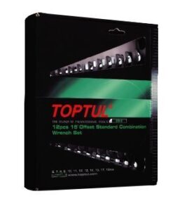 Bộ cờ lê vòng miệng mờ 12 món Toptul GAAE1211