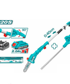 Bộ combo máy cưa cành TPSLI20081 và máy cắt hàng rào TPHT2016012 dùng pin
Lithium 20V Total TPTS201681