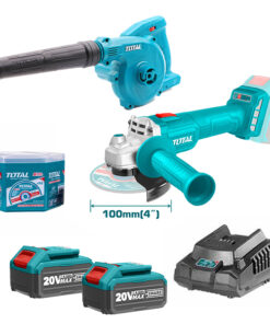 Bộ combo máy mài góc TAGLI20107 và thổi bụi TABLI20018 dùng pin 20V Total
TOSLI2211310
