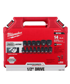 Bộ đầu khẩu siết bu lông 1/2 bộ 14 pcs Milwaukee 49-66-7013