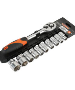 Bộ đầu tuýp 6 cạnh và cần siết 1/2" Kendo 16204