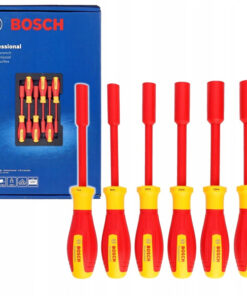 Bộ đầu tuýp cách điện VDE 6 món lục giác (Hex) Bosch 1600A02NF3