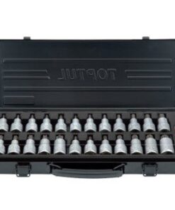 Bộ đầu vít lục giác 1/2" 24 món (Hộp đen) Toptul GBA2414