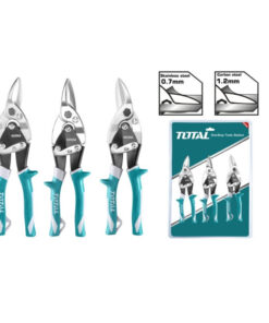 Bộ kéo cắt tôn mũi nhọn 3 chi tiết Total THT520106K 10"