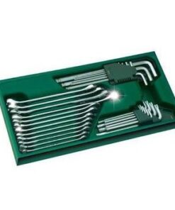 Bộ khay cờ lê vòng miệng và lục giác 30 chi tiết Sata 09906