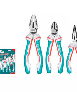 Bộ kìm điện, kìm cắt và kìm nhọn cao cấp 3 chi tiết Total THT2K0301S