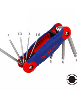 Bộ lục giác đầu bi 8 chi tiết hệ mét Workpro WP222020