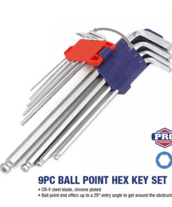 Bộ lục giác đầu bi loại ngắn 9 cái hệ mét Workpro WP222007