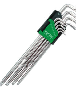 Bộ lục giác sao 9 món dài Toptul GAAL0923