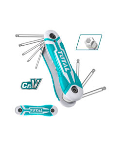 Bộ lục giác xếp đầu bi 8 chi tiết Total THT1061836