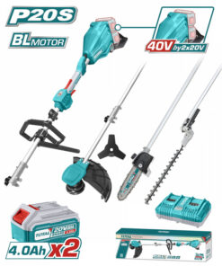Bộ máy làm vườn 4 trong 1 dùng pin 20Vx2 Total TSTLI2040386 (2 Pin 4.0Ah, 1 Sạc)