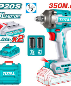 Bộ máy vặn bu lông dùng pin 20V Total TIWLI2035 (2 Pin 2.0Ah, 1 Sạc)