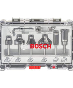 Bộ mũi phay gỗ 6 chi tiết Bosch 2607017470