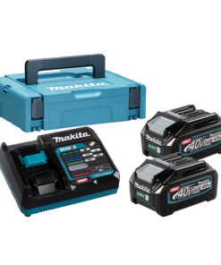 Bộ pin sạc POWERPACK 40V Makita 191J97-1 (2 Pin 4.0Ah, 1 Sạc nhanh)